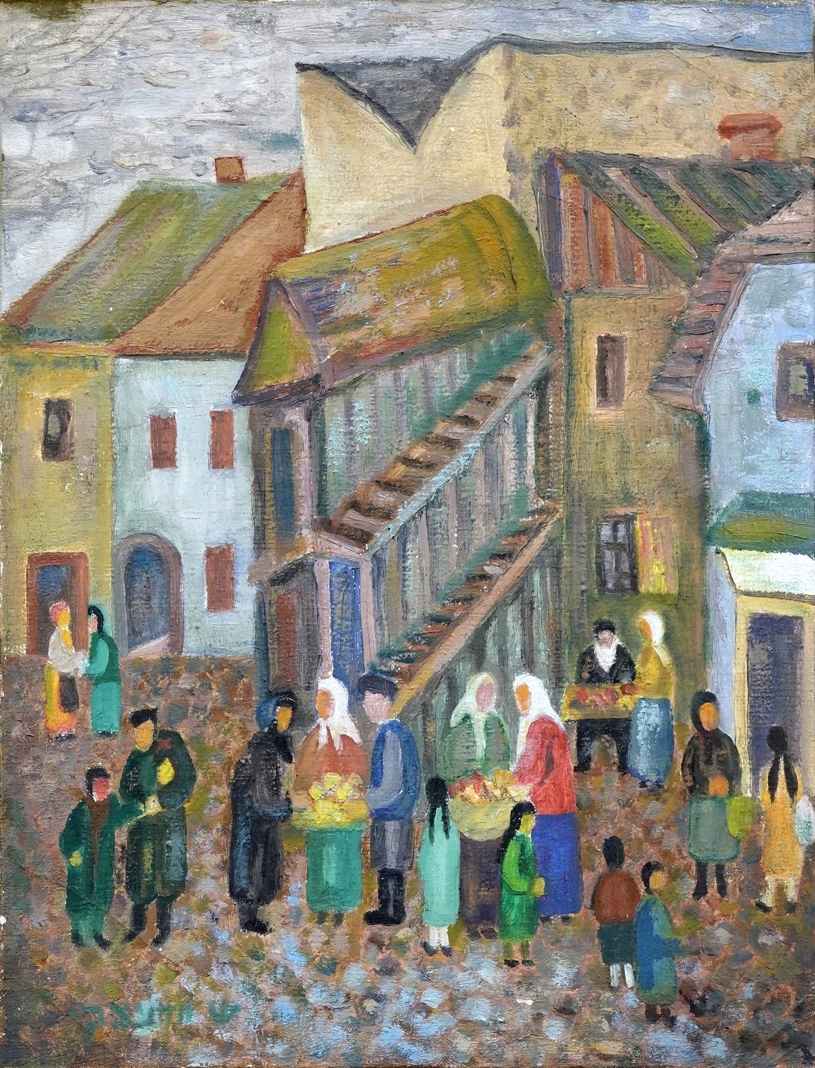 Shmuel Woodnitzky (Polish - Israeli, 1895-1980) (1 of 3)