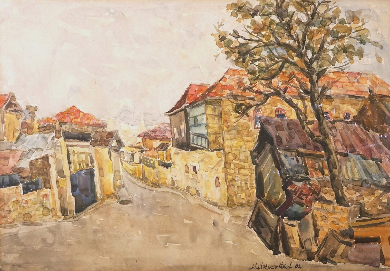 Michael Matusevitch (Ukrainian -Israeli, 1929 -2007) (1 of 4)