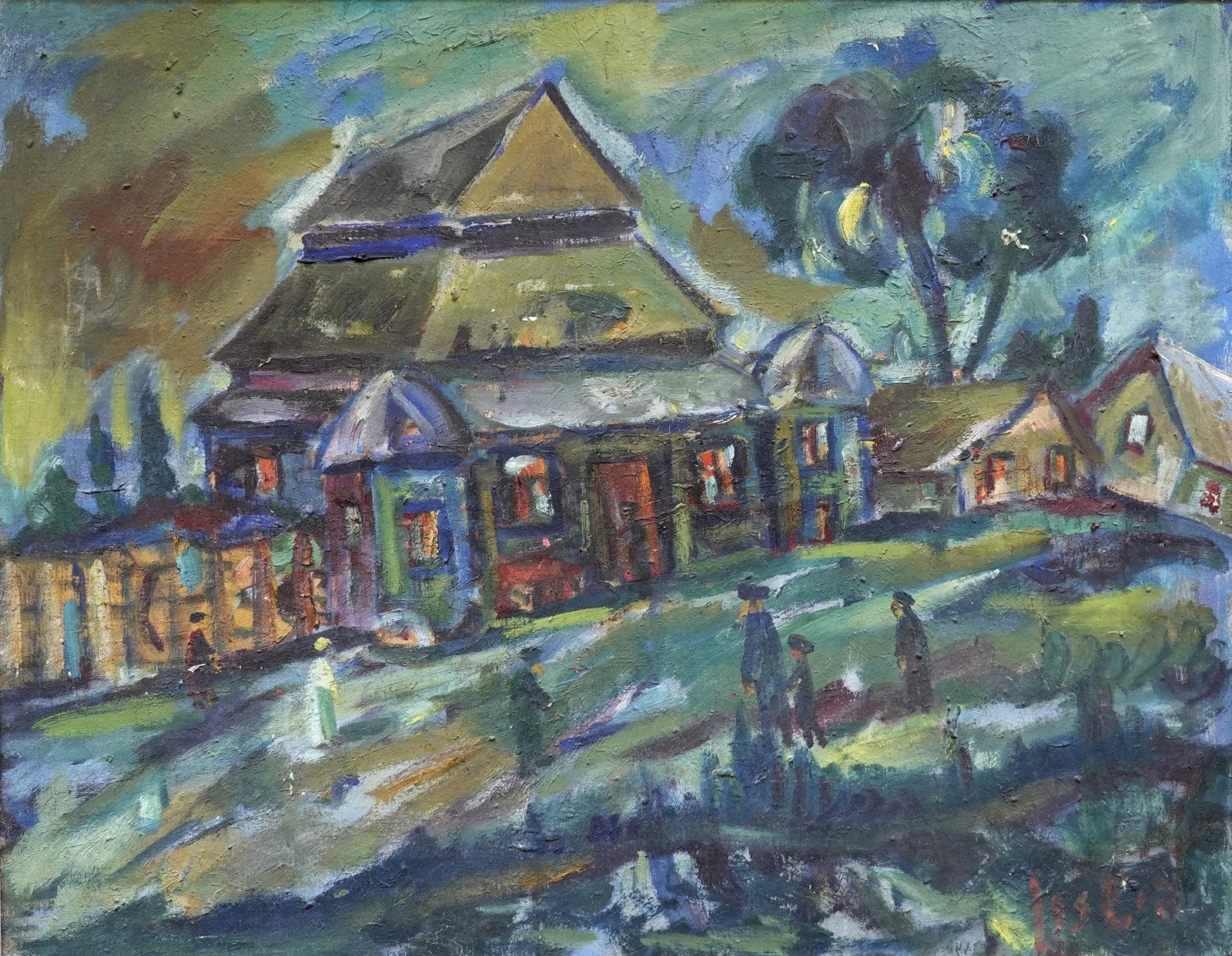 Moshe Fishzon (Polish - Israeli, 1908-1982) (1 of 3)
