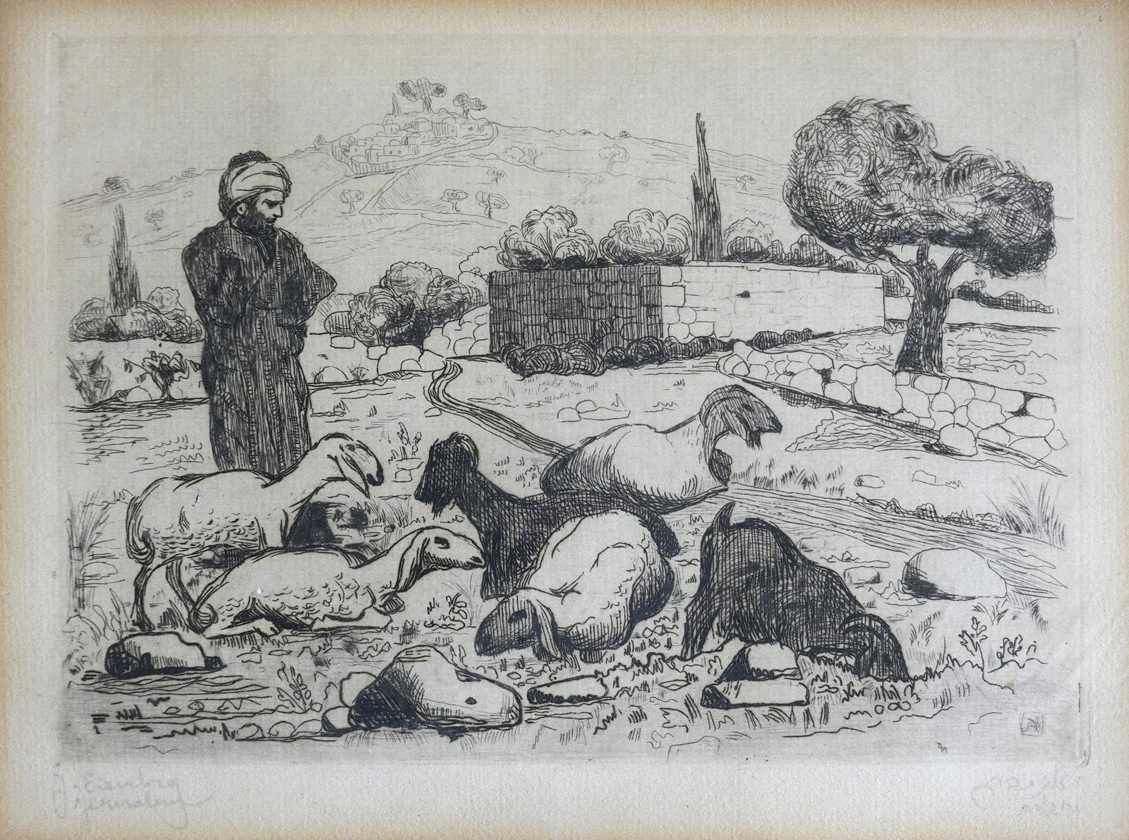 Jacob Eisenberg (Israeli - Polish, 1897-1966) (1 of 4)