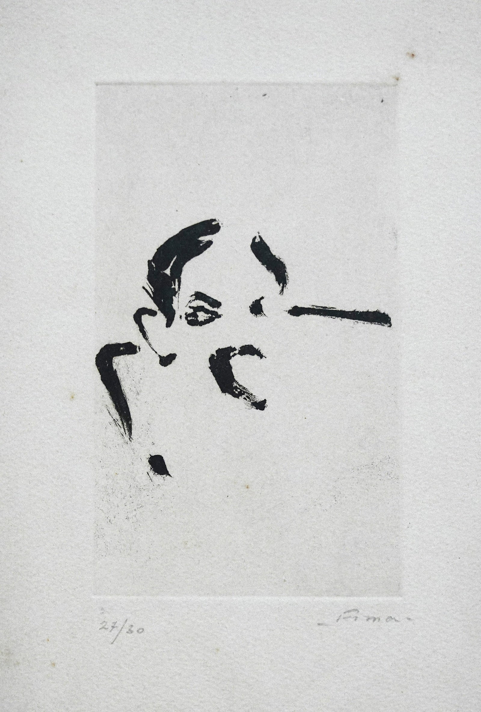 Fima (Efraim Reuytenberg) (French - Chinese - Israeli, 1916-2005) (1 of 3)