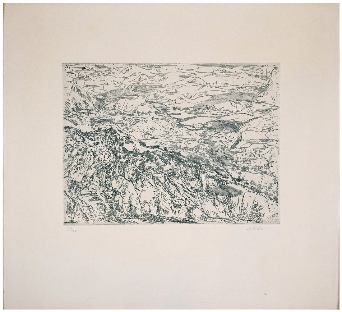 Anna Ticho (Israeli - Czech, 1894-1980) (1 of 3)