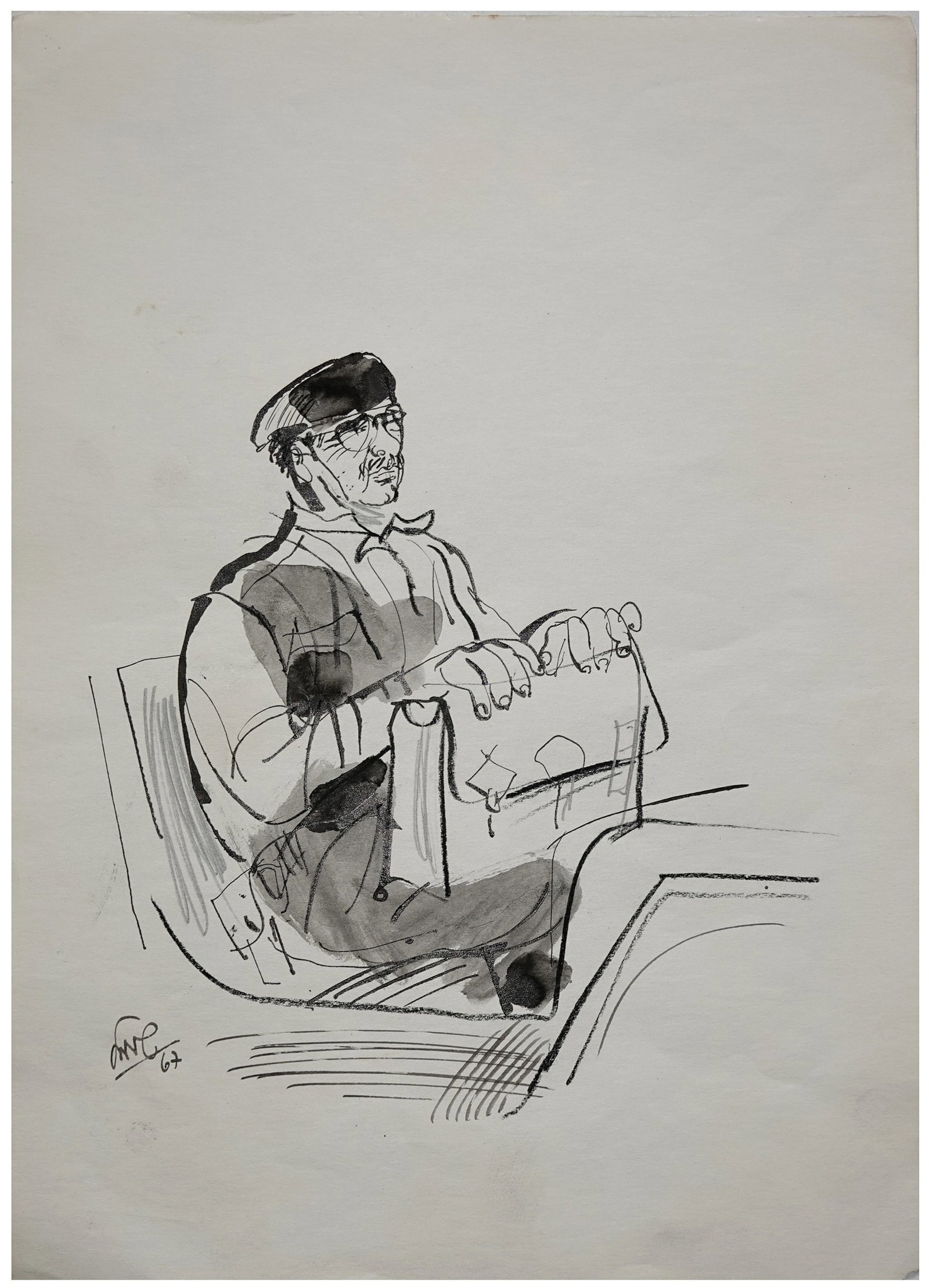Shmuel Katz (Israeli - Hungarian, 1926-2010) (1 of 2)