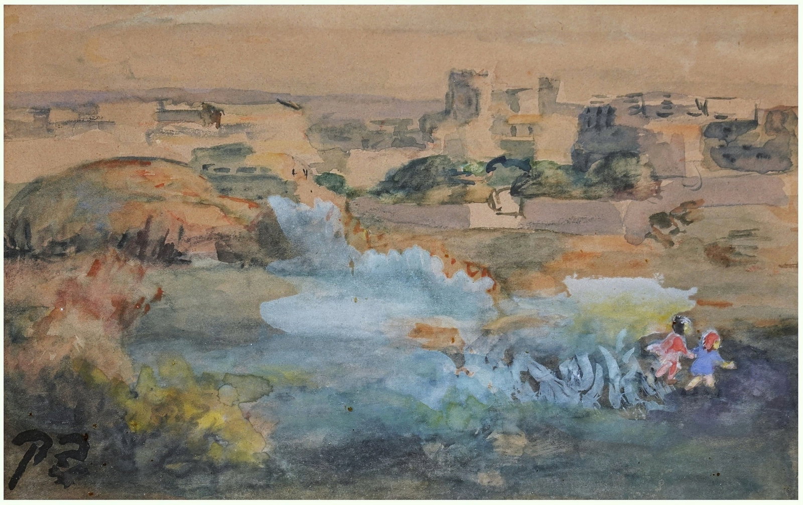 Alisa Beck (Elza Bak) (Israeli - German, 1884-1974) (1 of 2)