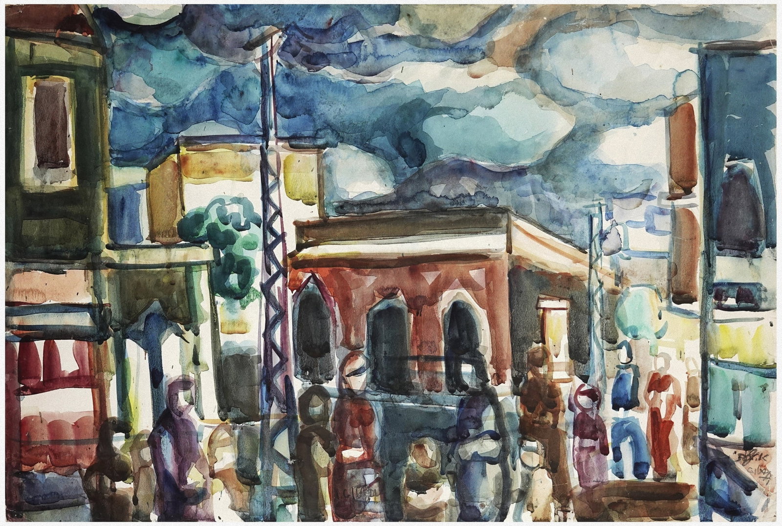 Aharon Giladi (Israeli - Russian, 1907-1993) (1 of 3)