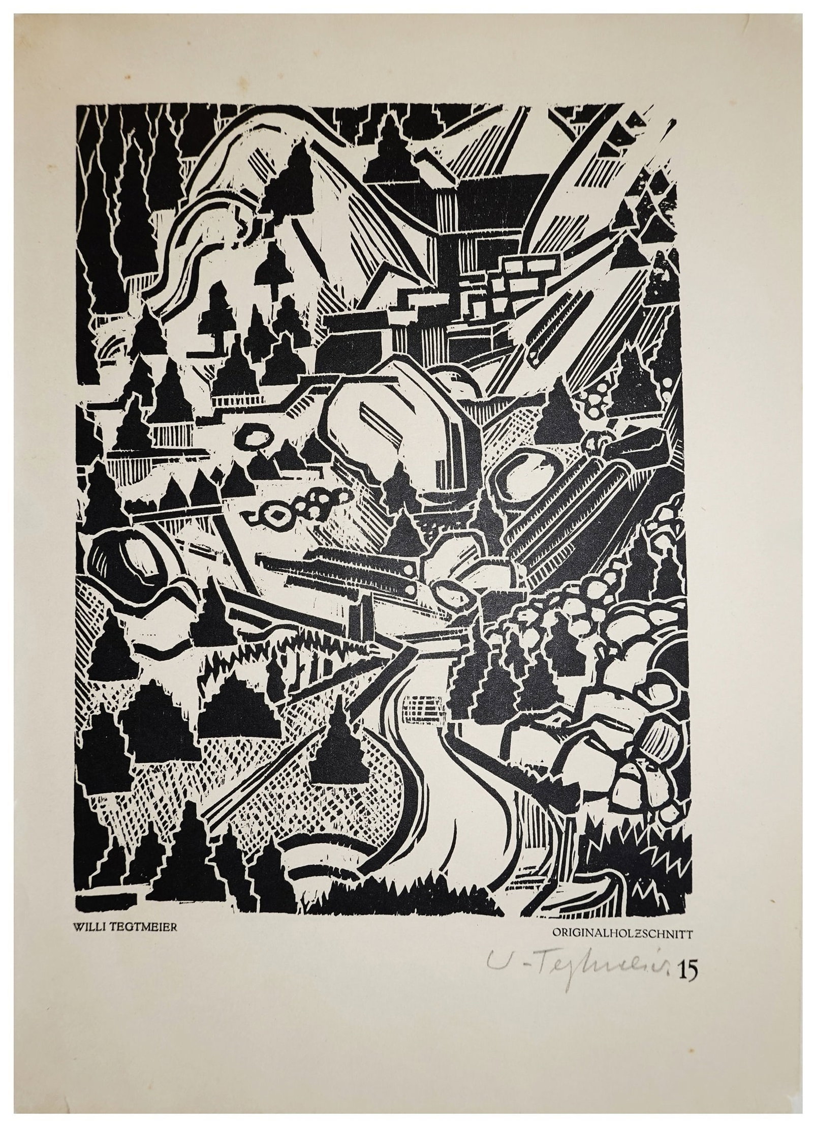 Wilhelm (Willi) Tegtmeier (German, 1895 - 1968) (1 of 3)