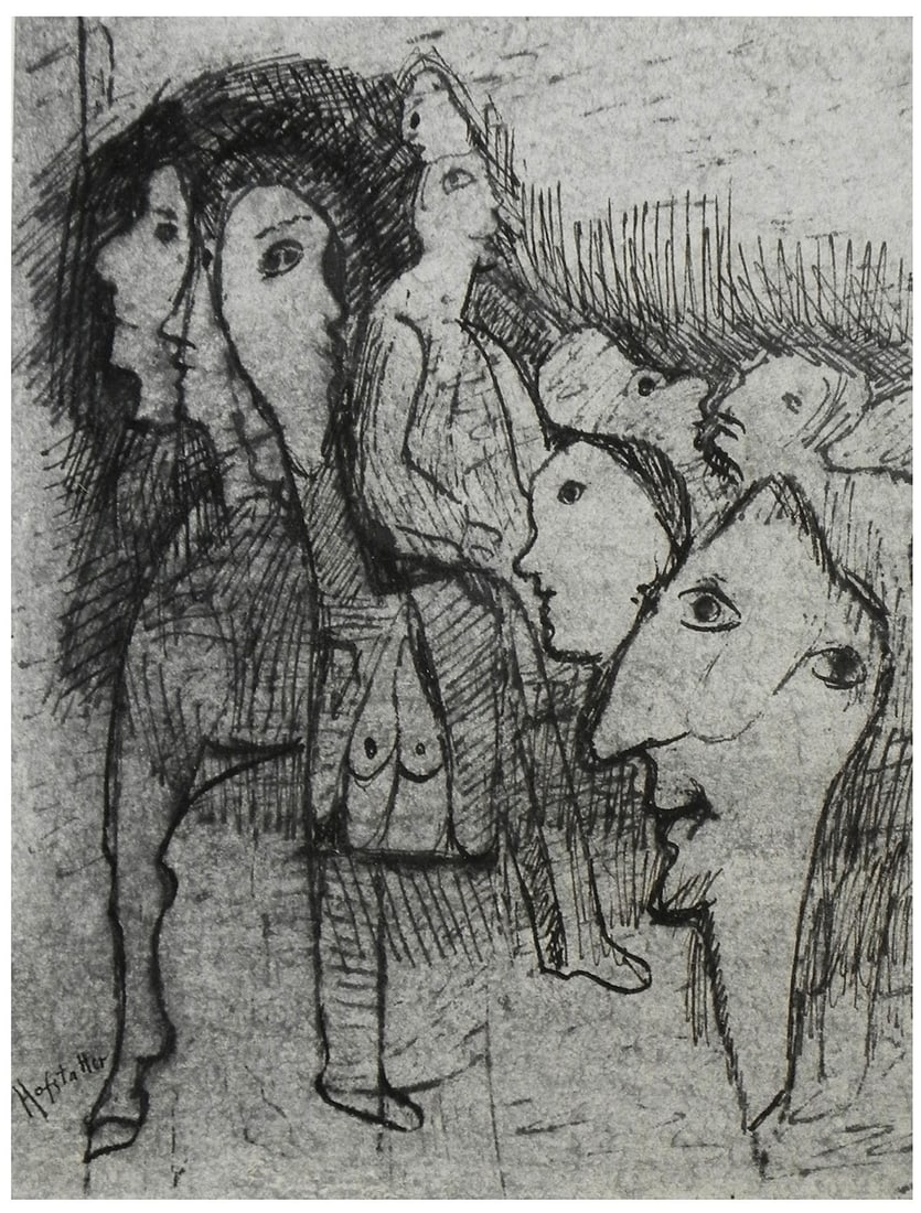 Osias Hofstatter (Polish - Israeli, 1905-1994) (1 of 2)
