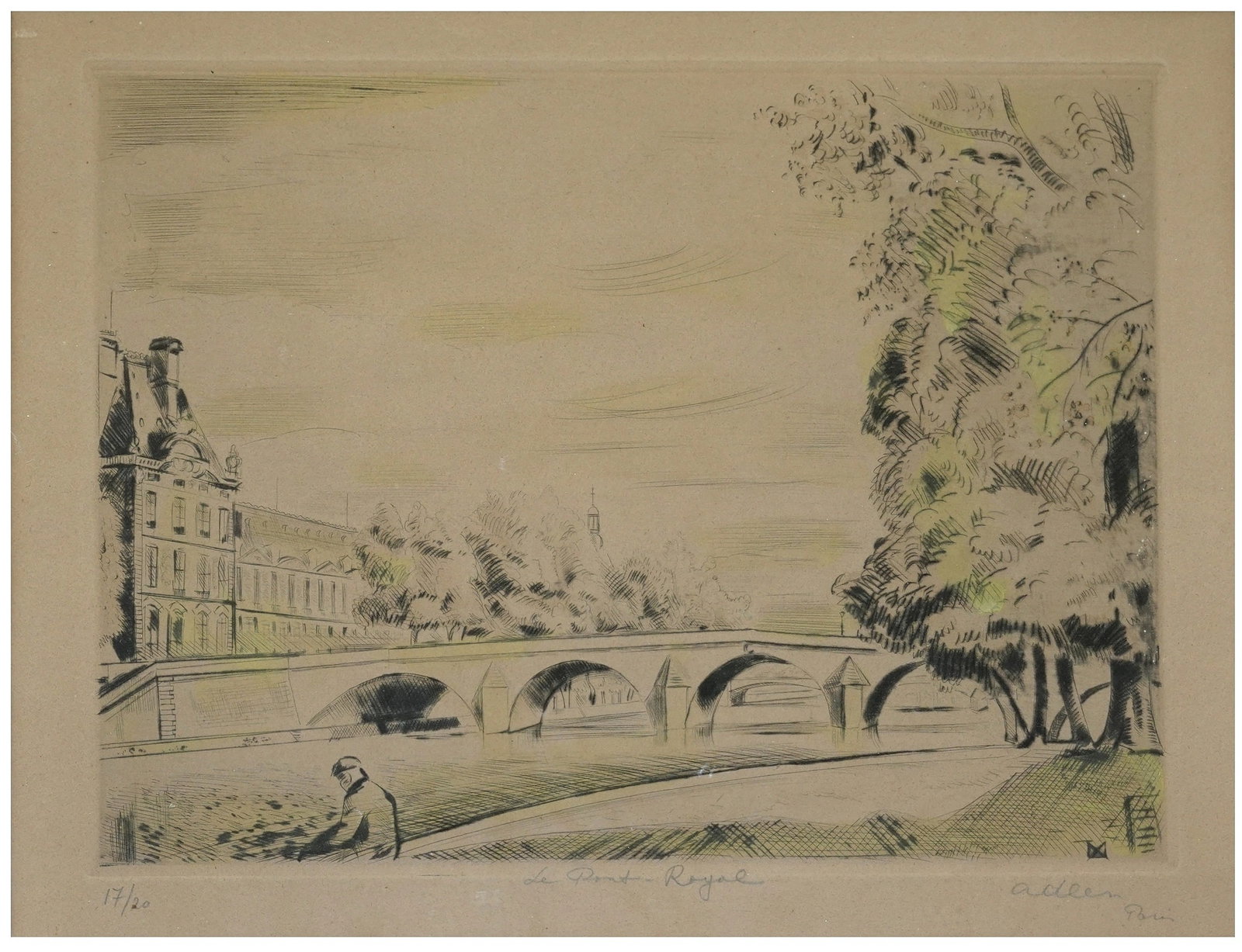 Michel Adlen (Ukrainian - French, 1898-1980) (1 of 4)