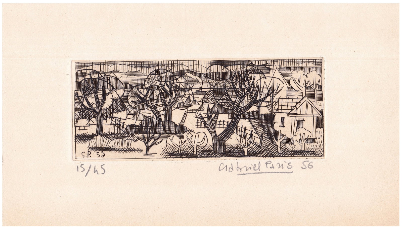 Gabriel Paris (French, 1924-2000) (1 of 3)
