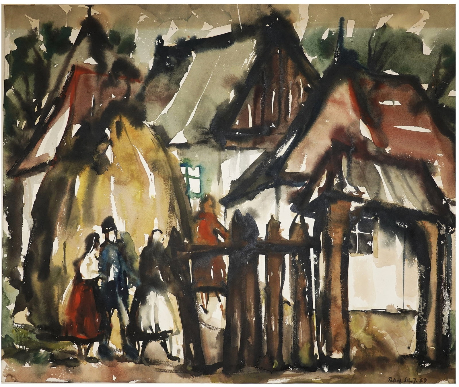 Jutta Pallos-Sch?nauer (Romanian - German, 1925-2020) (1 of 3)