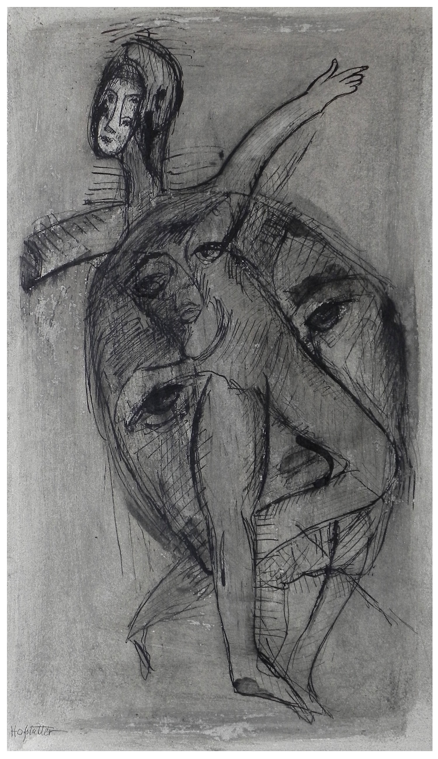 Osias Hoffstatter (Polish - Israeli, 1905-1994) (1 of 2)