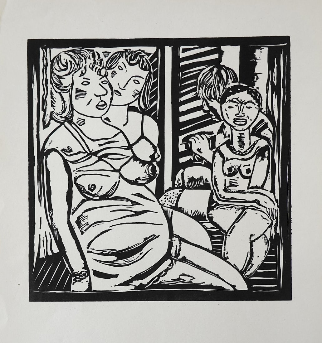 Lasar Segall (Lithuanian - Brazilian, 1889-1957) (1 of 2)