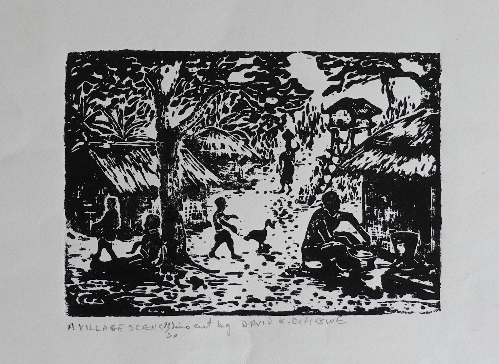 David Kalyango Chibwe (Zambian, b. 1948) (1 of 3)
