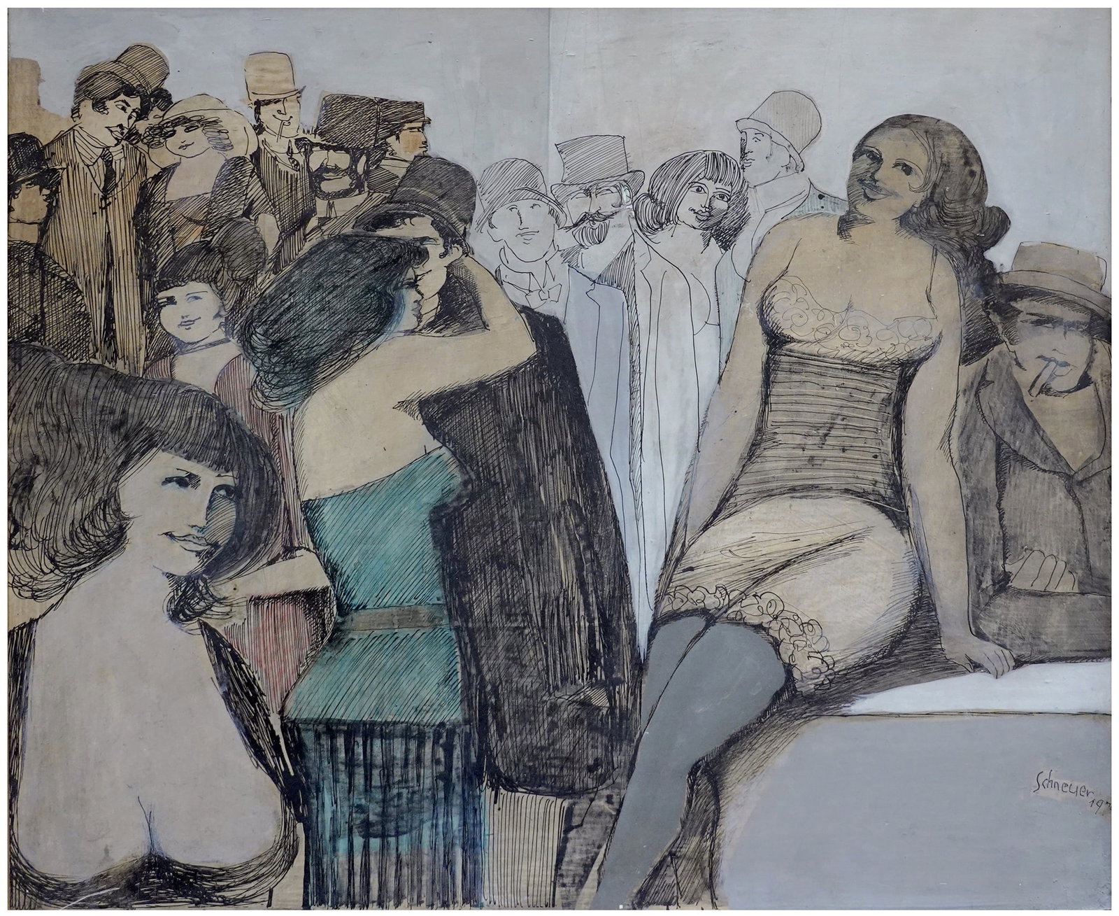 David Schneuer (Israeli - German, 1905-1988) (1 of 3)