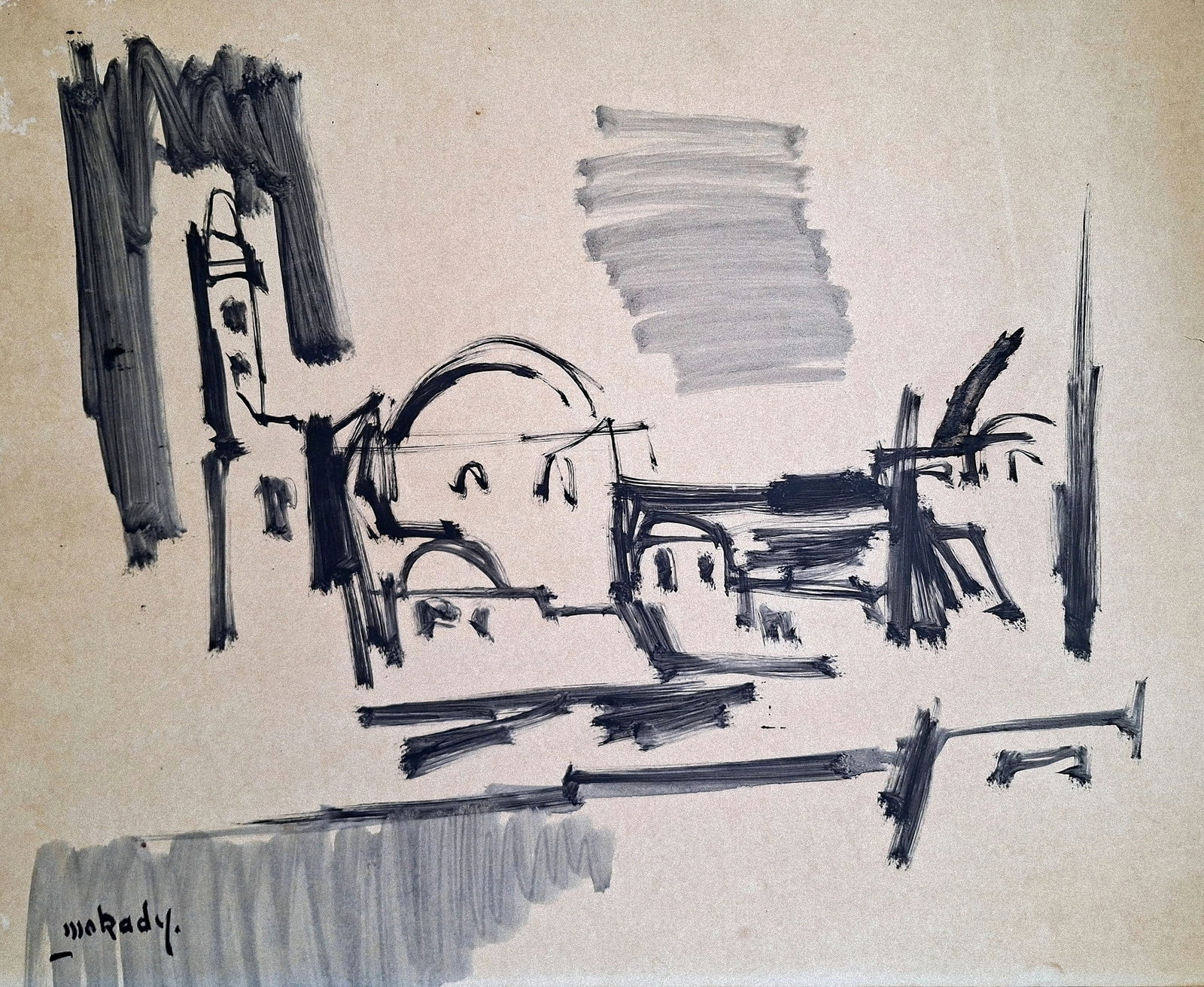 Moshe Mokady?(Israeli, 1902-1975) (1 of 2)