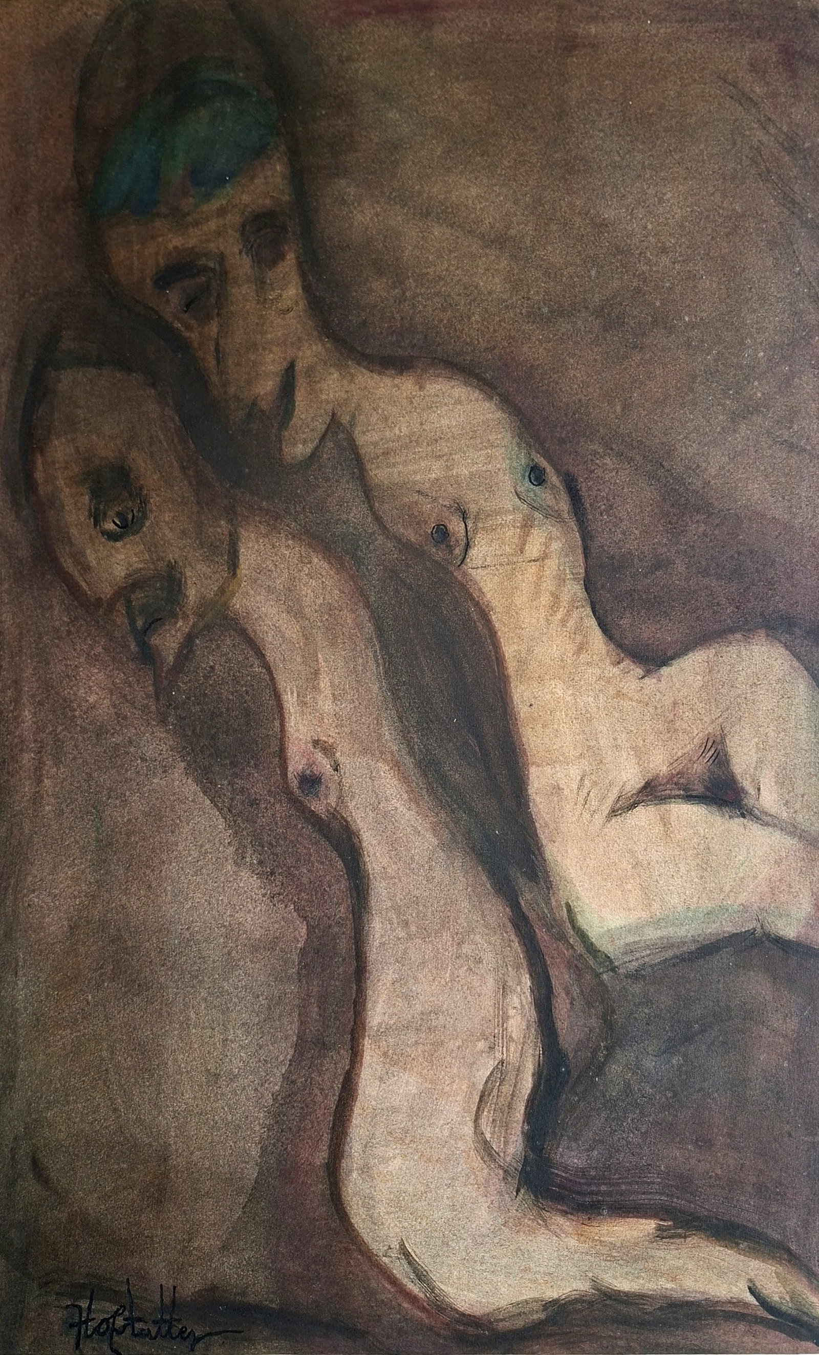 Osias Hofstatter (Polish - Israeli, 1905-1994) (1 of 2)