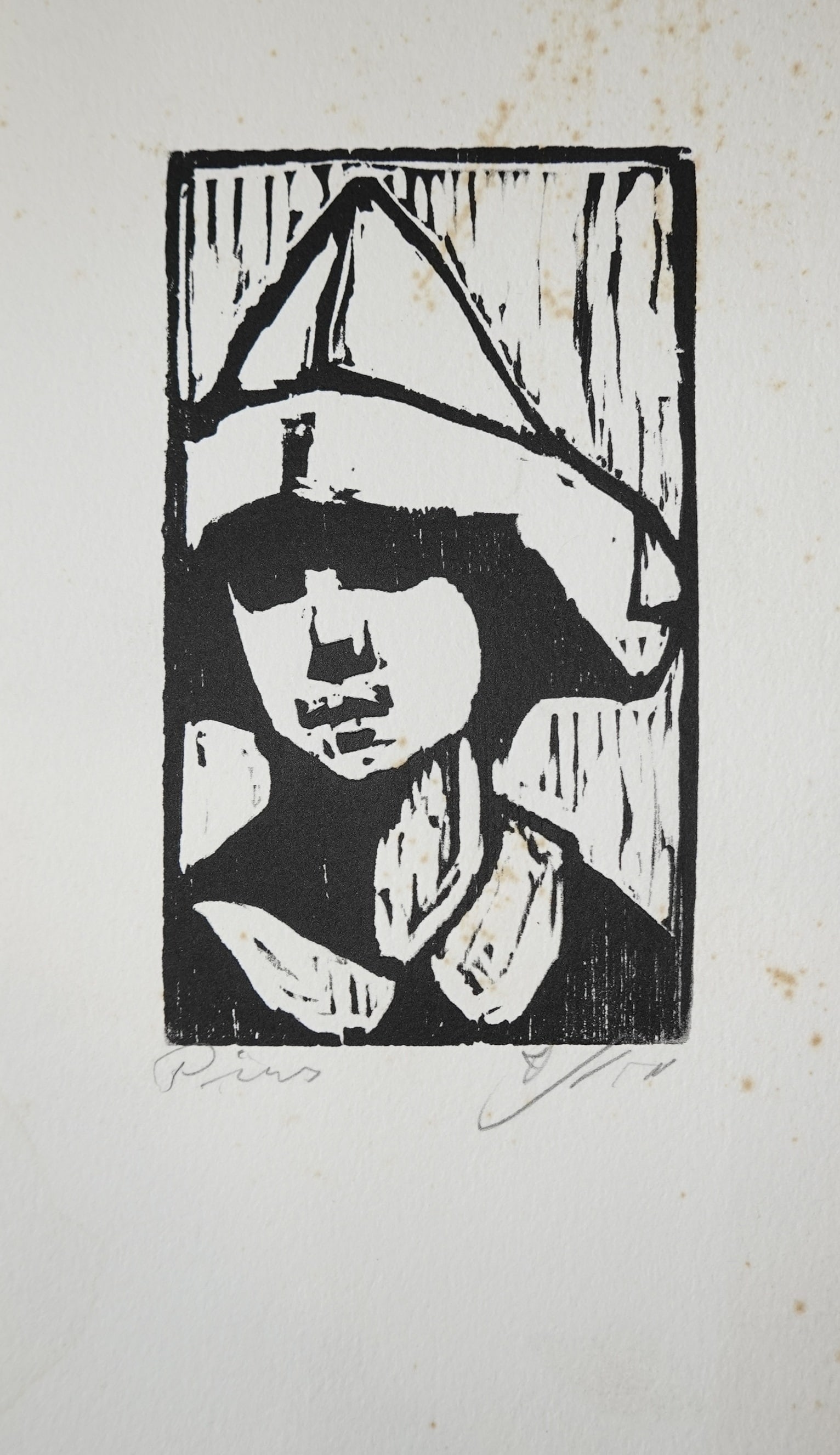 Jacob Pins (German - Israeli, 1917-2005) (1 of 3)