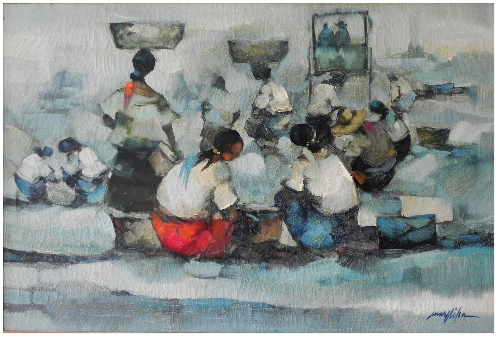 Filipino Figurative Modernist Artist (20th Century) (1 of 2)
