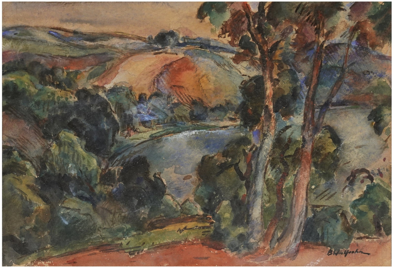 Benno Wulfsohn (German - Austrian, 1882-1937) (1 of 3)
