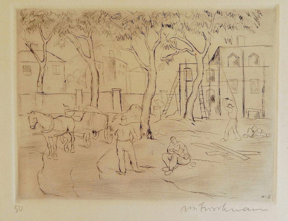 Marcel Frischmann (German, 1900-1951) (1 of 4)