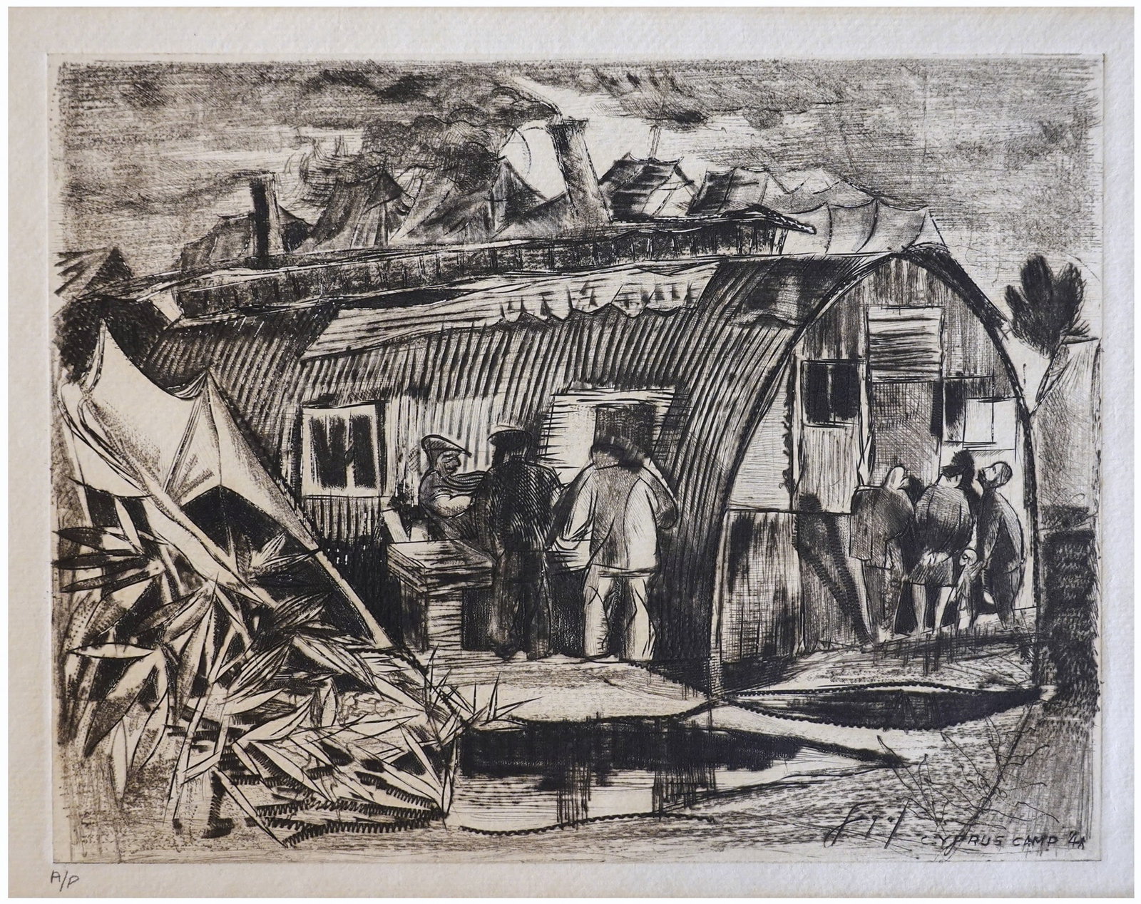 Albert Dov Sigal (Romanian - Israeli - American, 1912-1970) (1 of 3)