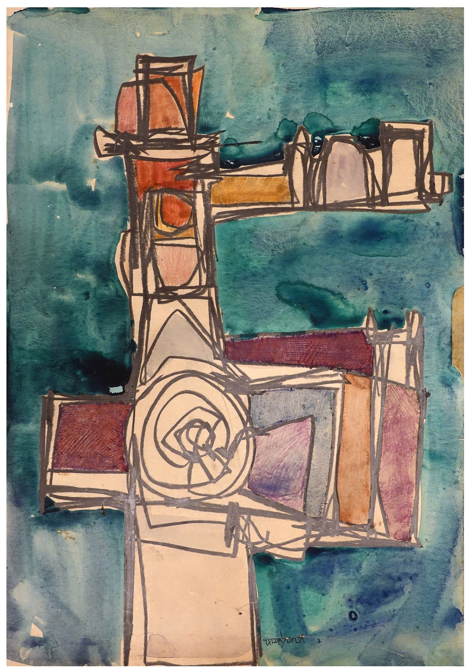 Menachem Lemberger (Israeli, 1938-1992) (1 of 3)