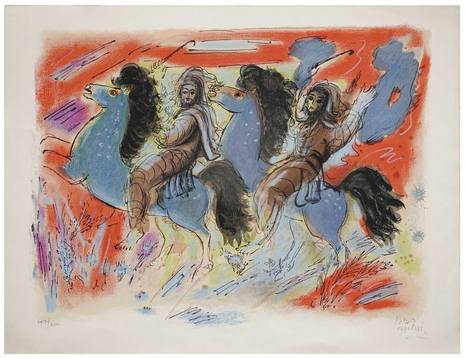 Reuven Rubin (Israeli - Romanian, 1893-1974) (1 of 3)