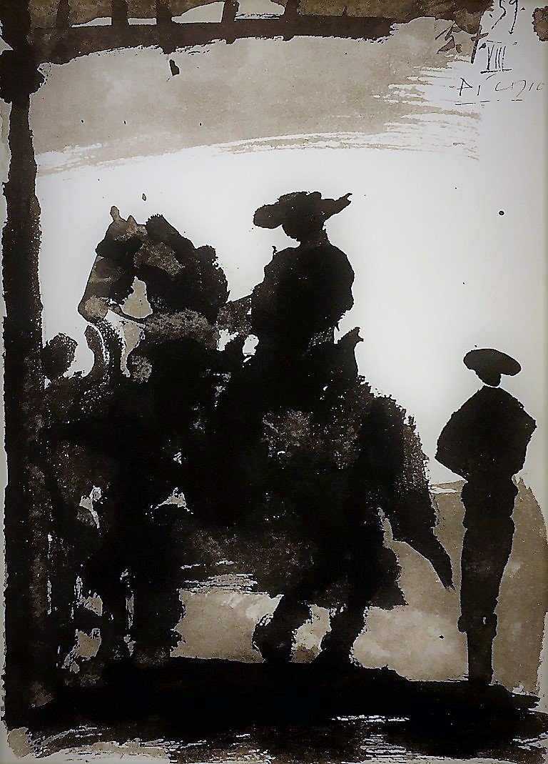 Pablo Picasso Lithography: Private Collection 15" x 11" Certificate & Provenance Pablo Picasso 1881 â€“1973 was a Spanish painter, sculptor, printmaker, ceramicist, stage designer, poet and playwright who spent most of his
