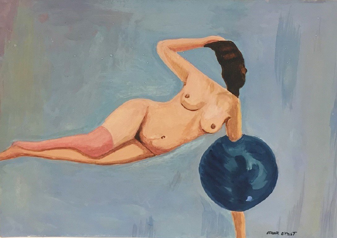 Max Ernst  watercolor (1 of 3)