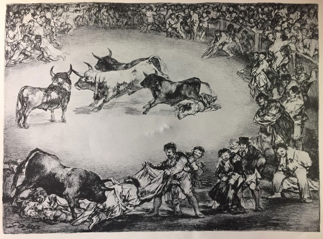 Francisco Goya Lithography signed (1 of 3)