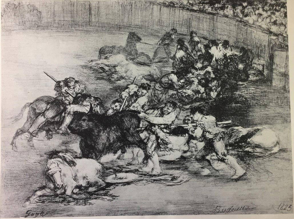 Francisco Goya Lithography signed (1 of 4)