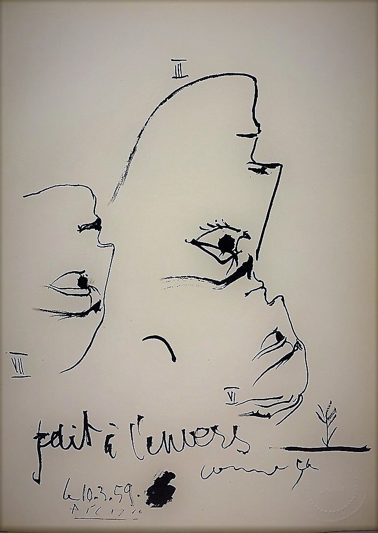 Pablo Picasso Lithography: Private Collection 11" x 15" Certificate & Provenance Pablo Picasso 1881 - 1973 was a Spanish painter, sculptor, printmaker, ceramicist, stage designer, poet and playwright who spent most of his adult