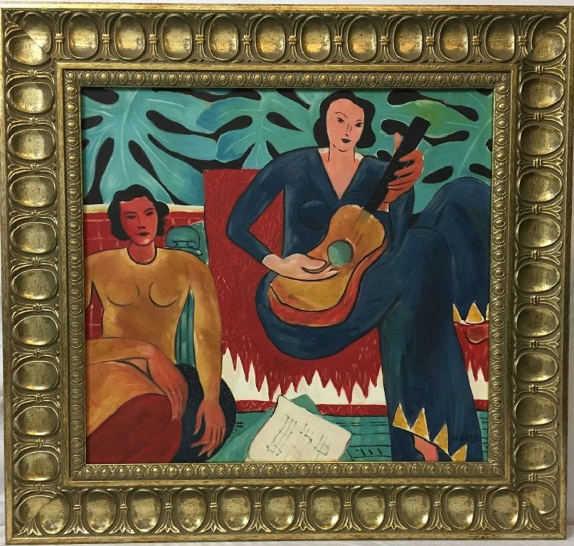 Henri Matisse  Oil on Canvas (1 of 2)