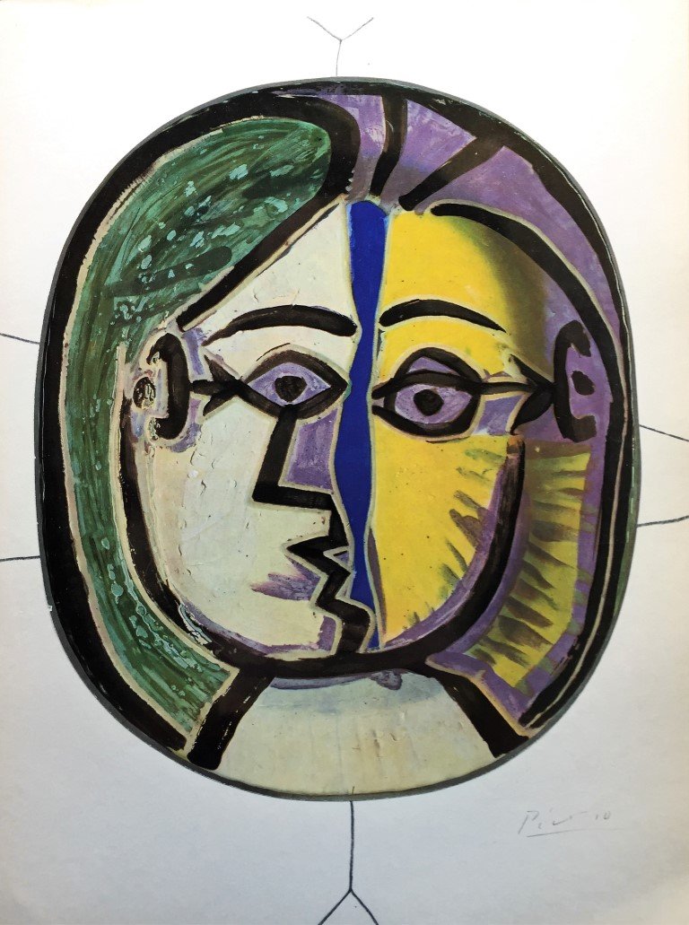 Pablo Picasso Lithograph: Private Collection 15" x 11" Certificate & Provenance Pablo Picasso 1881-1973 was a Spanish painter, sculptor, printmaker, ceramicist, stage designer, poet and playwright who spent most of his adult l
