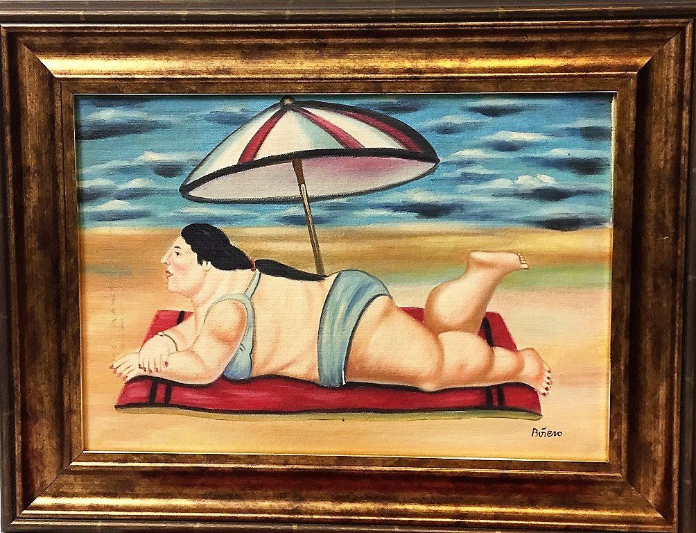 Fernando Botero Oil on canvas (1 of 1)