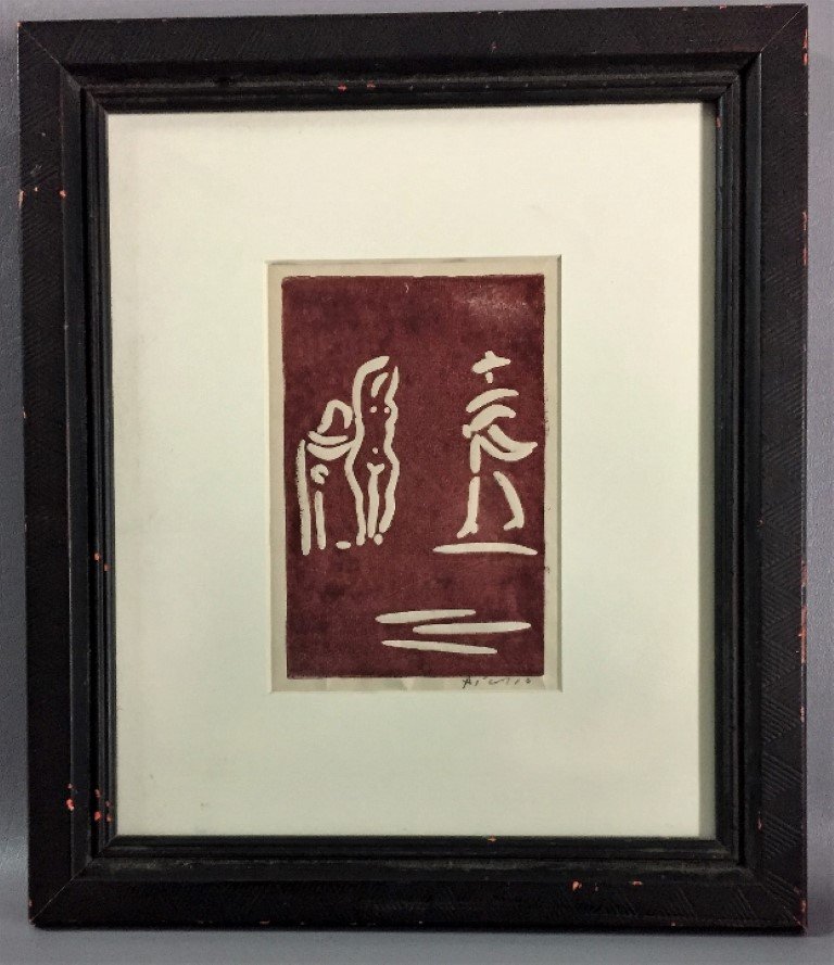 Pablo Picasso Linocut (1 of 1)