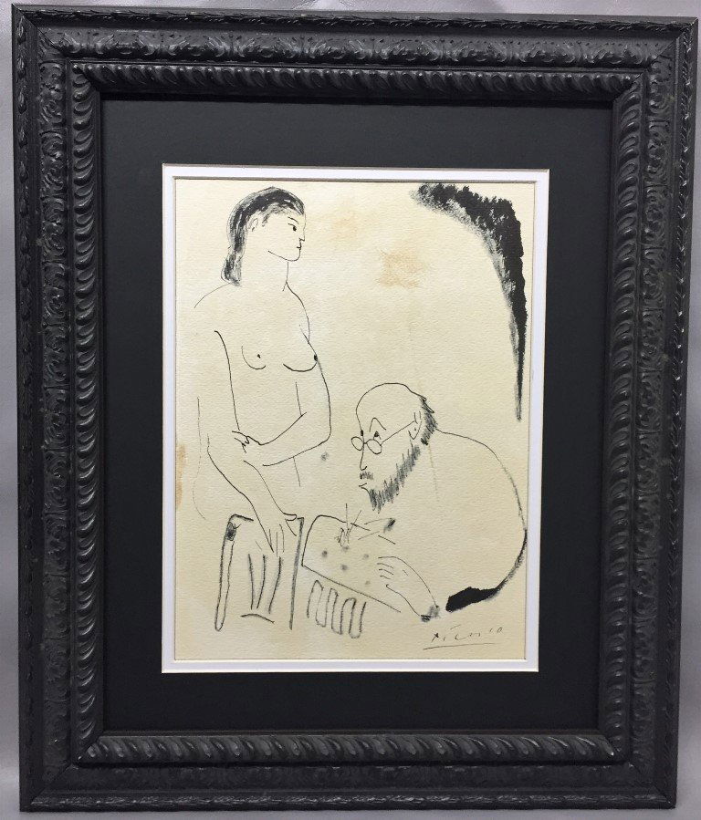 Pablo Picasso Ink on paper (1 of 1)