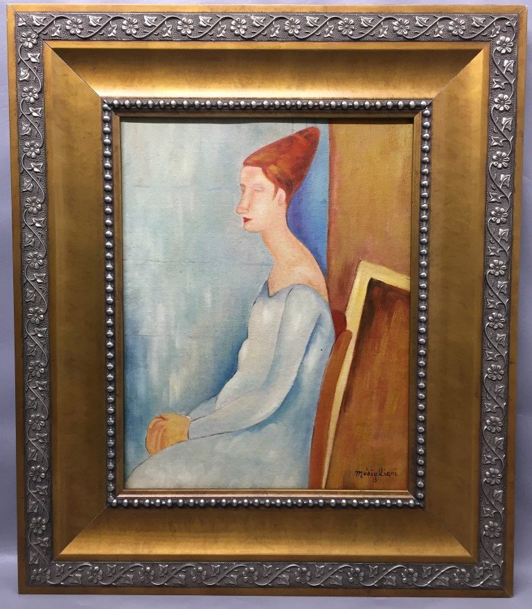 Amedeo Modigliani  Oil on Canvas (1 of 3)