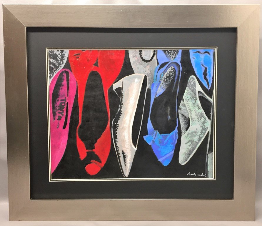 Andy Wharhol  Mixed Media on paper (1 of 1)