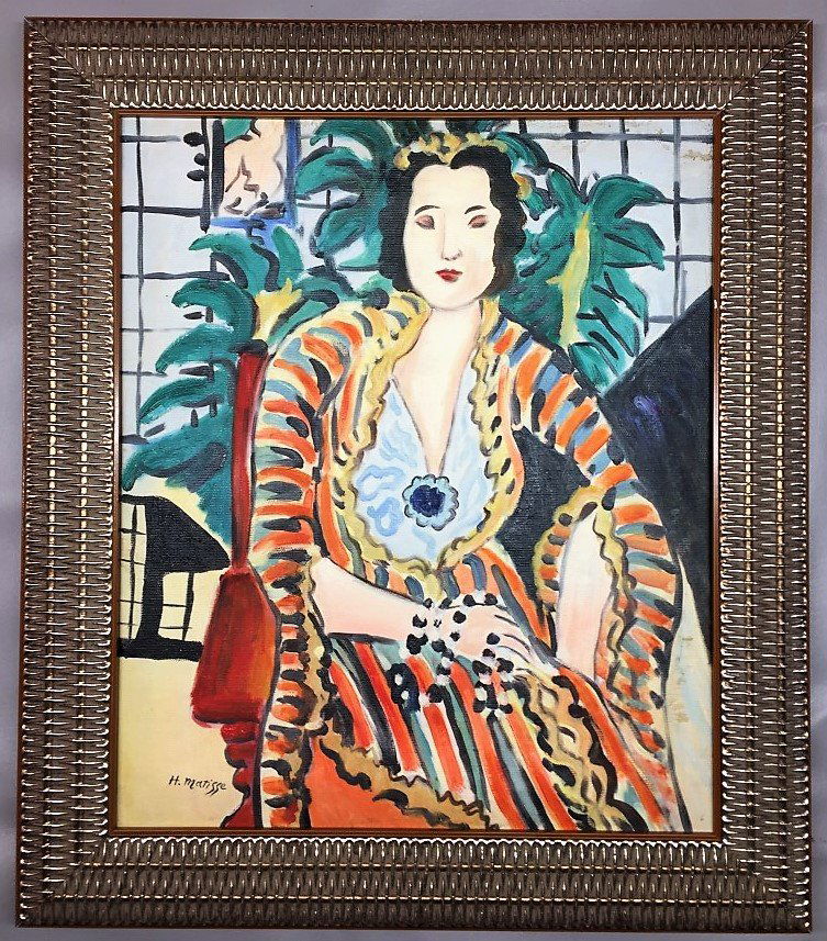 Henri Matisse  Oil on Canvas (1 of 2)