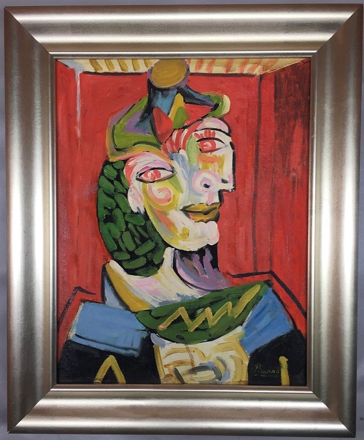 Pablo Picasso Oil on Canvas (1 of 3)
