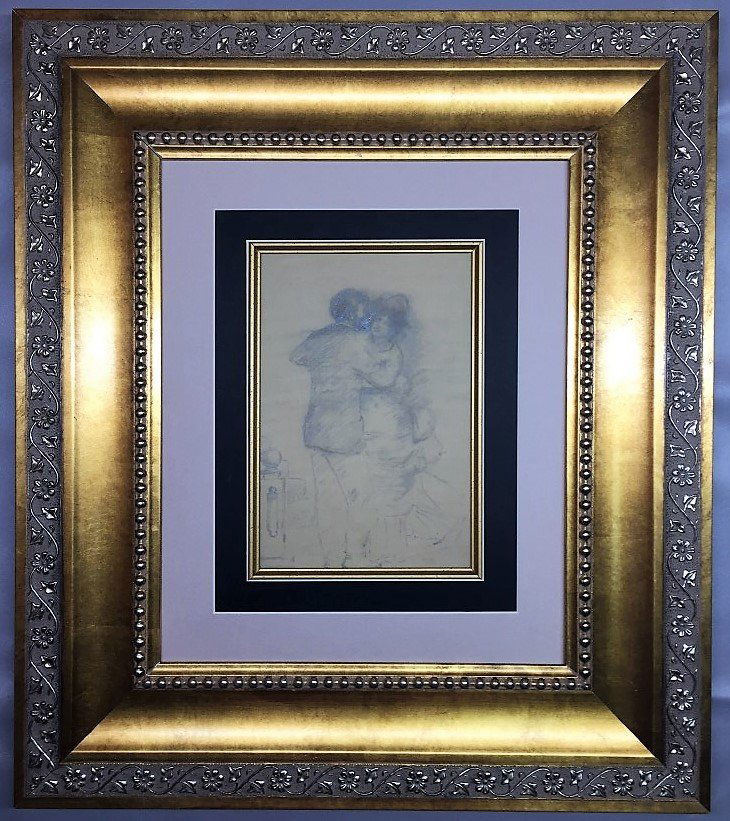 Pierre-Auguste Renoir graphite on paper (1 of 3)