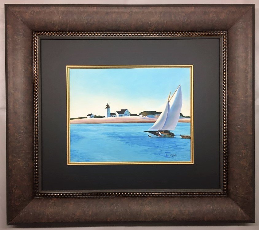 Edward Hopper Watercolor   on paper (1 of 2)