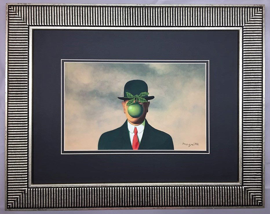 Rene Magritte Watercolor  on paper (1 of 2)