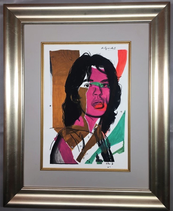 Andy Warhol  Watercolor (1 of 2)