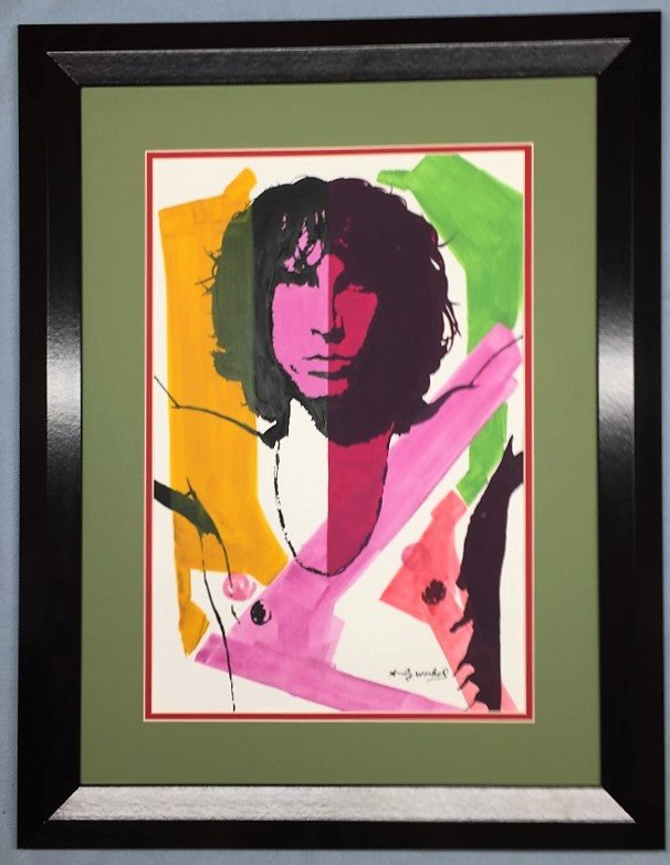 Andy Warhol  Watercolor (1 of 2)