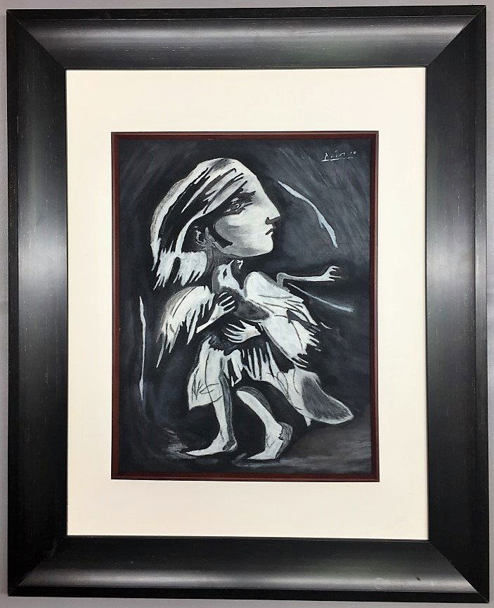 Pablo Picasso Mixed Media on paper (1 of 2)