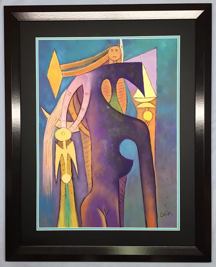 Wilfredo Lam  Mixed Media on Paper (1 of 1)