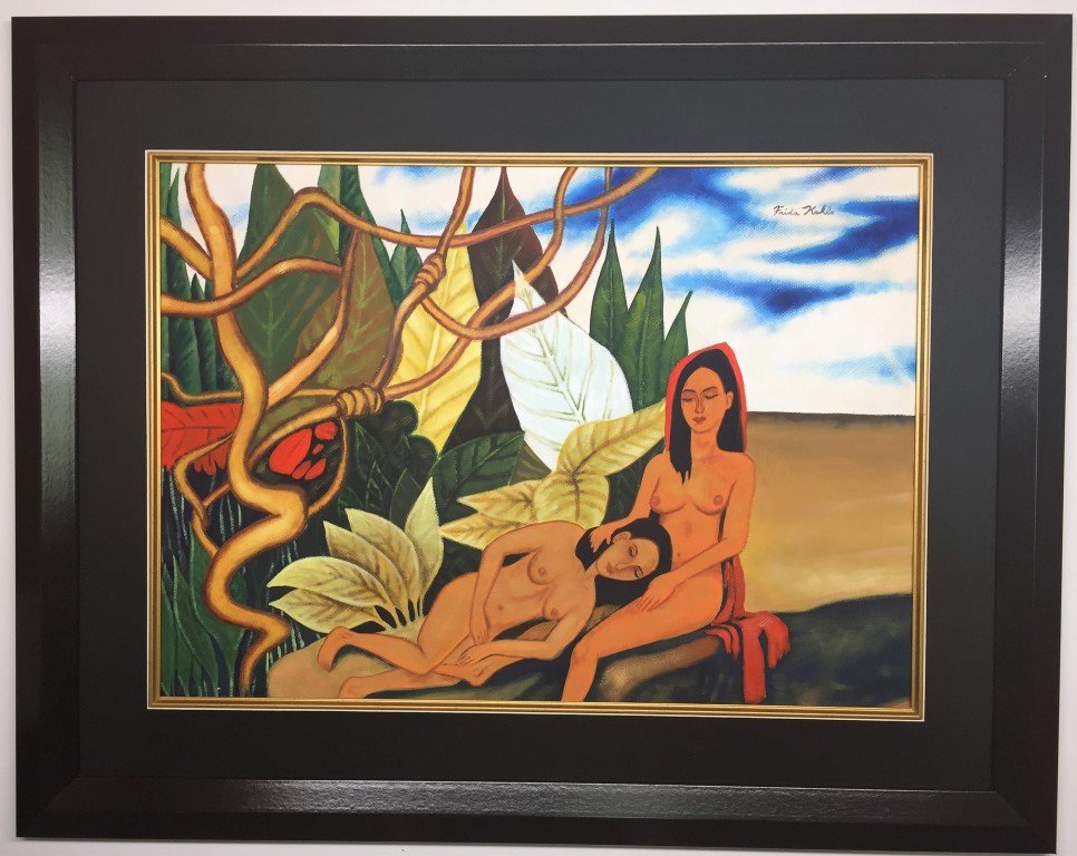 Frida Kahlo Watercolor on paper (1 of 1)