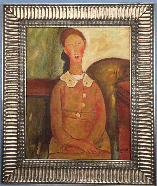 Amedeo Modigliani  Oil on Canvas (1 of 3)